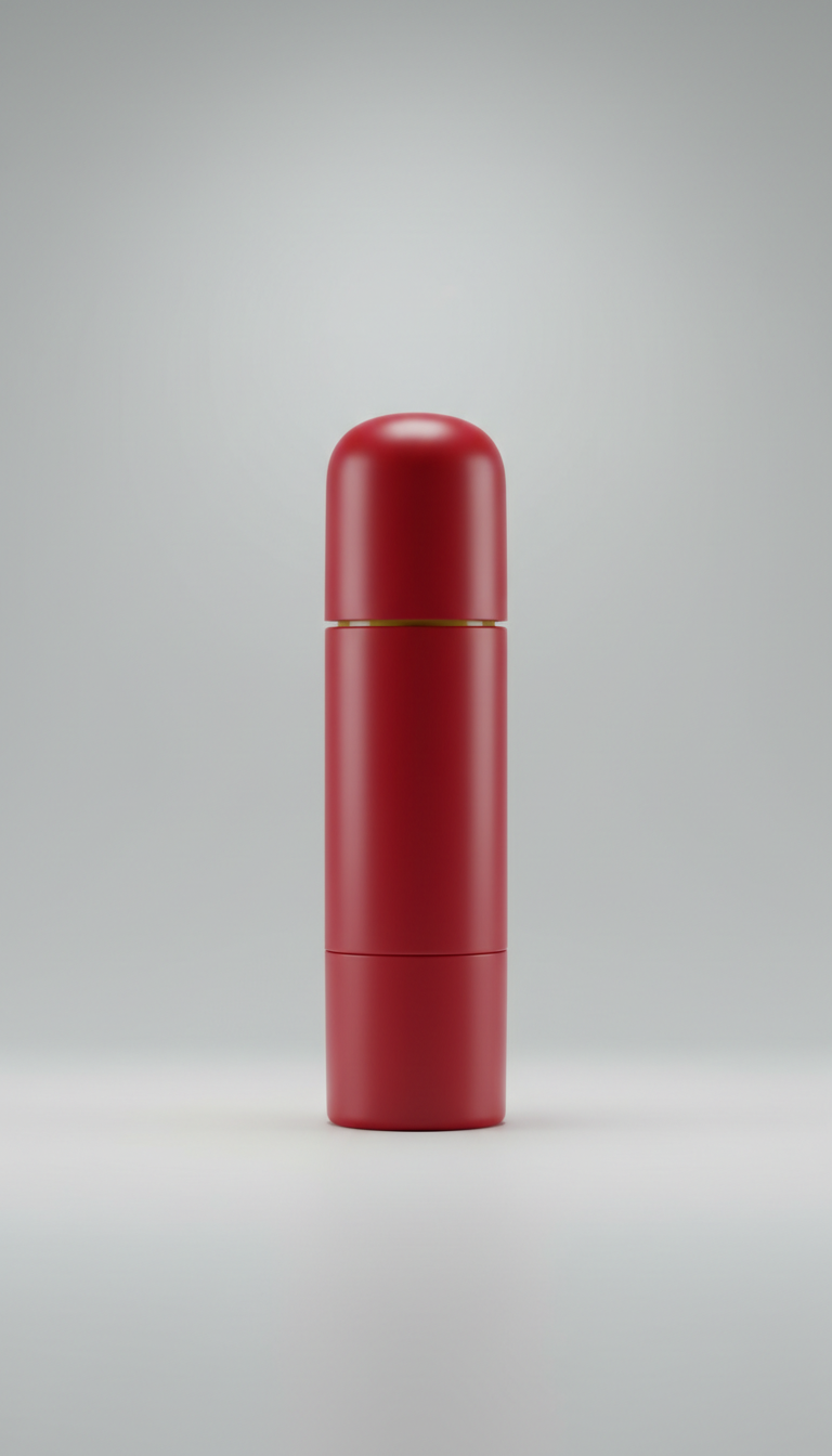 Cherry Red Nourishing Lip Balm Tube